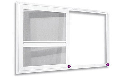 Posuvná dveřní síť 12x37 eco