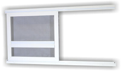 Posuvná dveřní síť v lištách 12x37