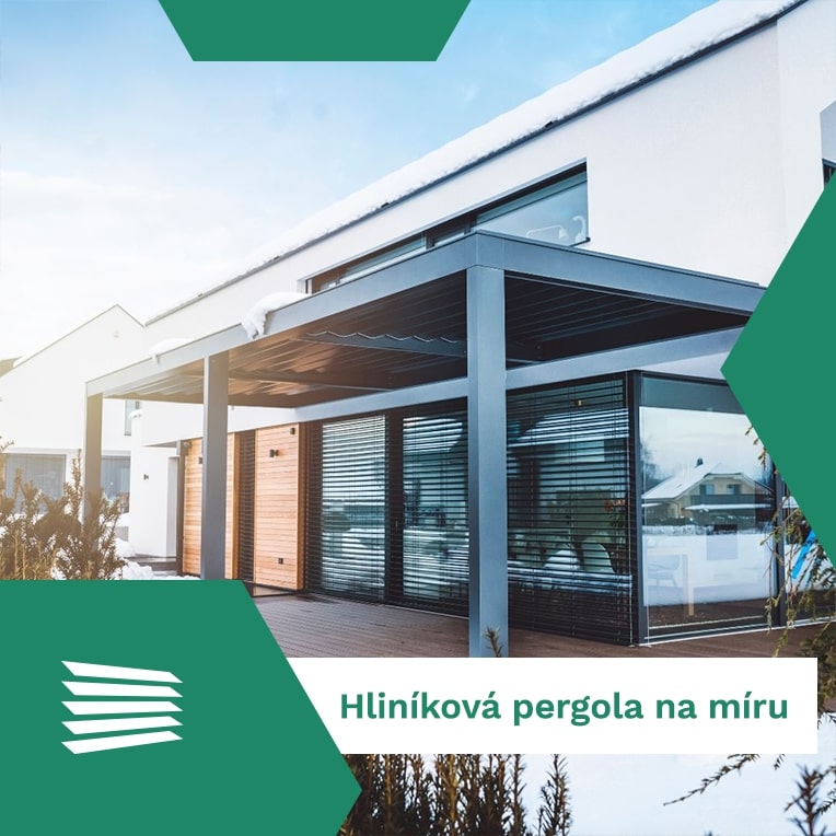 Hliníková pergola na míru