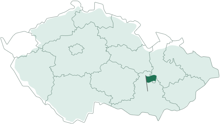 Mapa Brno