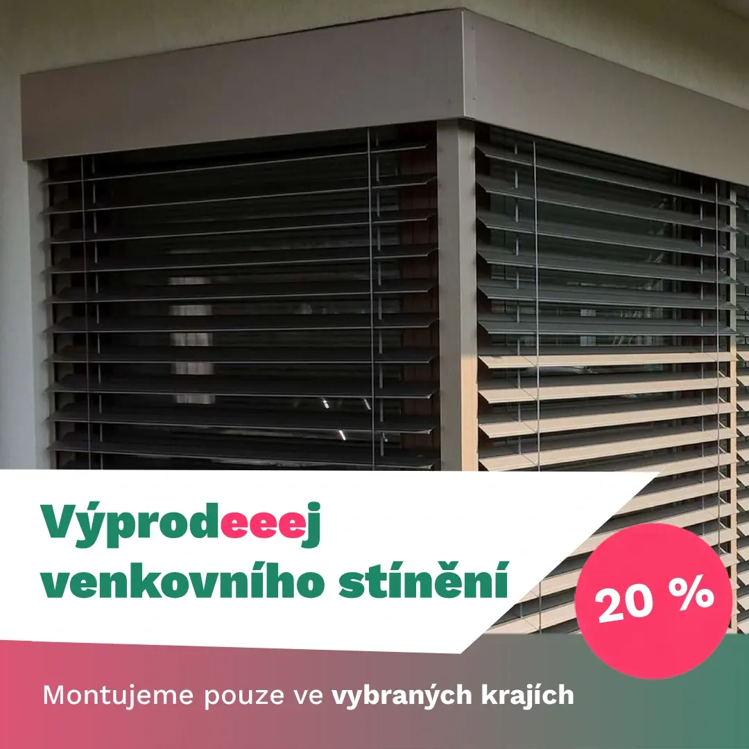 Vyprodeeej venkovniho stiněni kompozice